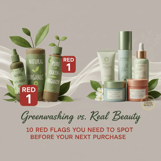 10 Clean Beauty Red Flags to Spot Greenwashing