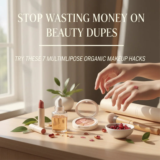 7 Multipurpose Organic Makeup Hacks