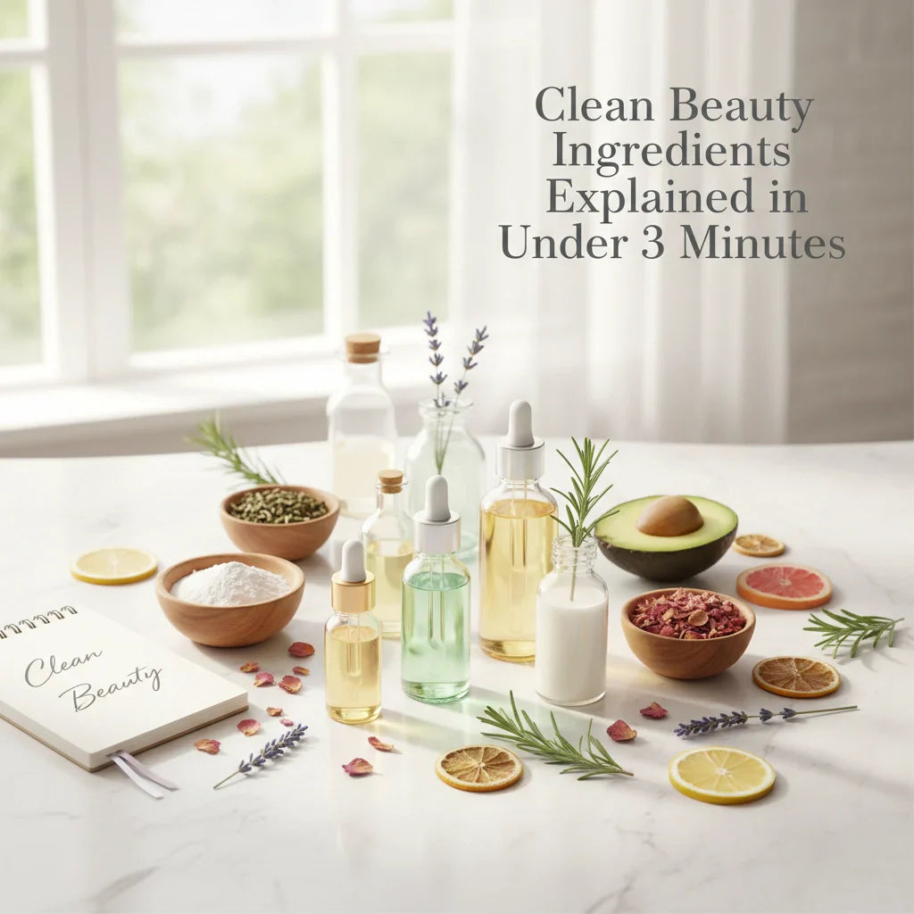 Clean Beauty Ingredients Explained in 3 Minutes | Candy Glow