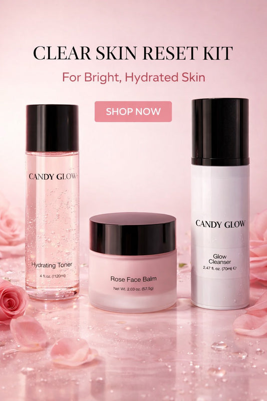 Clear Skin Reset Kit - SAVE $30 Candy Glow by Cocoa & Candy Cosmetics